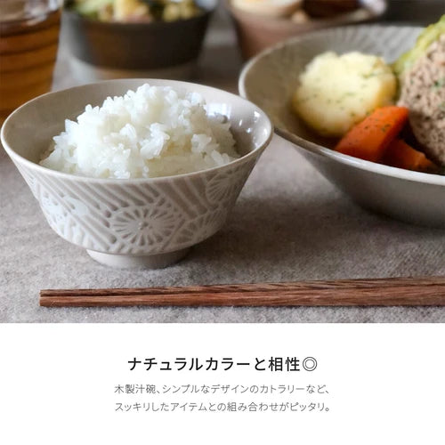 日本製 ❘ Kafu系列美濃燒餐碗 (12.8cm)