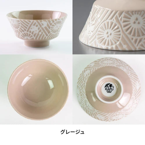 日本製 ❘ Kafu系列美濃燒餐碗 (12.8cm)