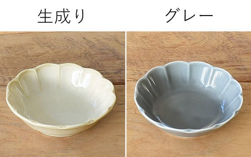 日本製 ❘ 美濃燒花形餐碟 (13.4cm)
