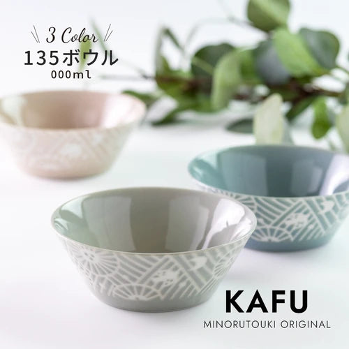 日本製 ❘ Kafu系列美濃燒餐碗(13.7cm)