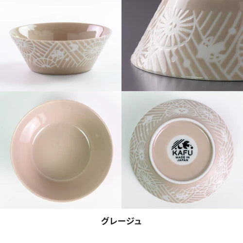 日本製 ❘ Kafu系列美濃燒餐碗(13.7cm)