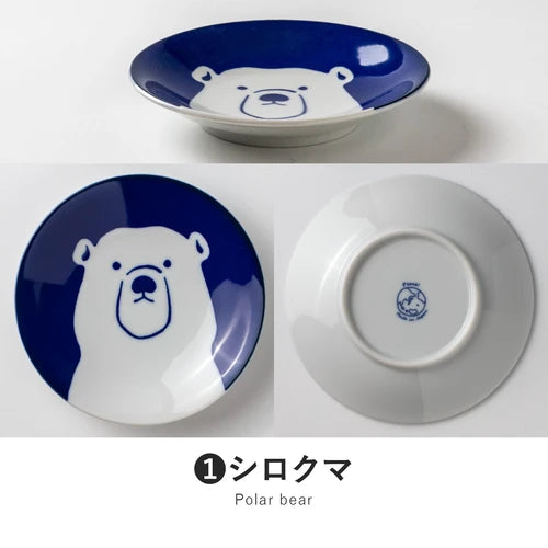 日本製 ❘ 水族館系列美濃燒餐碟 (13.8cm)