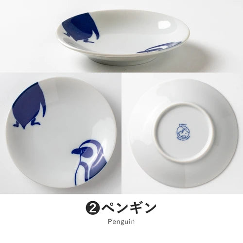 日本製 ❘ 水族館系列美濃燒餐碟 (13.8cm)
