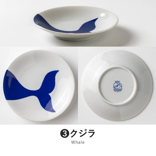 日本製 ❘ 水族館系列美濃燒餐碟 (13.8cm)