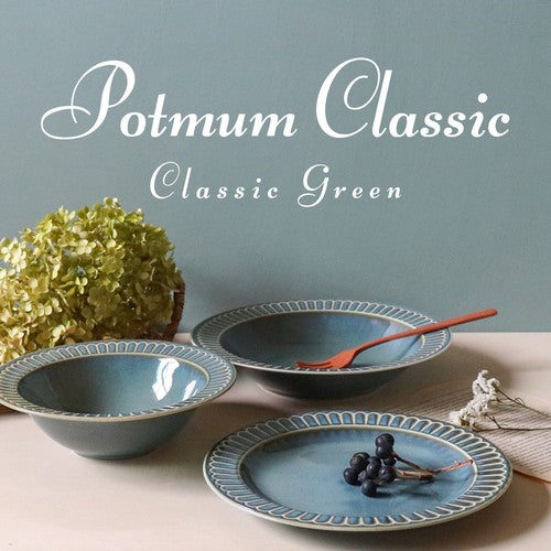 日本製 ❘ Potmum系列美濃燒花瓣紋餐碟