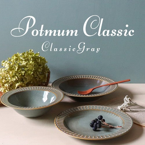 日本製 ❘ Potmum系列美濃燒花瓣紋餐碟