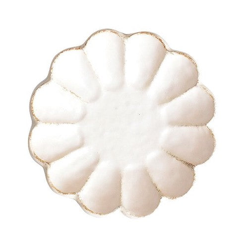 日本製 ❘ Kohyo Rinka小兵系列花形美濃燒餐碟 (15.5cm)