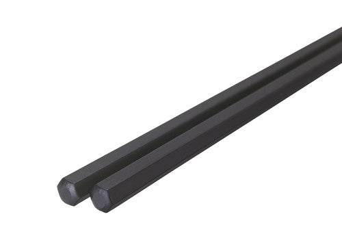 日本製 ❘ Sunlife六角形黑色抗菌耐熱筷子 (23cm) (5對)