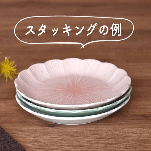 日本製 ❘ Ashikaga系列美濃燒花形餐碟 (16.5cm)