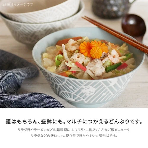 日本製 ❘ Kafu系列美濃燒湯麵碗 (18cm)