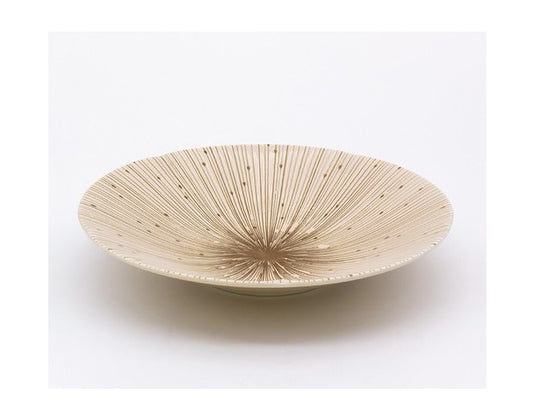 日本製 ❘ 千段十草系列美濃燒餐碟 (22cm)