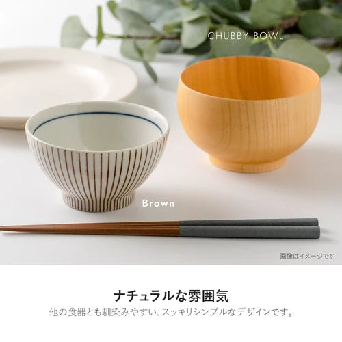 日本製 ❘ 十草系列美濃燒餐碗 (11cm) (線十草)