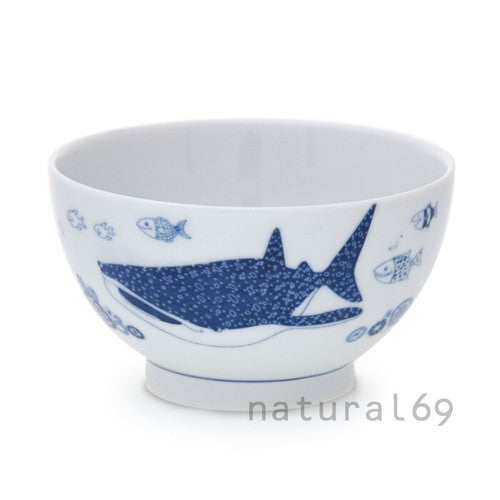 日本製 ❘ Cocomarine系列海洋世界波佐見燒餐碗 (11cm)