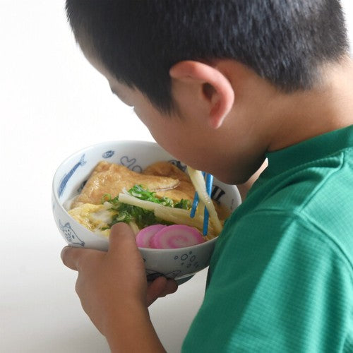 日本製 ❘ Cocomarine系列海洋世界波佐見燒小形湯麵碗 (14cm)