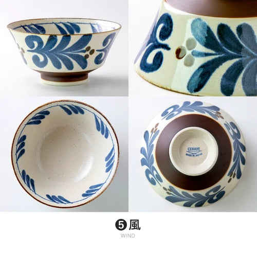 日本製 ❘ 南風系列和風湯麵碗 (18cm)