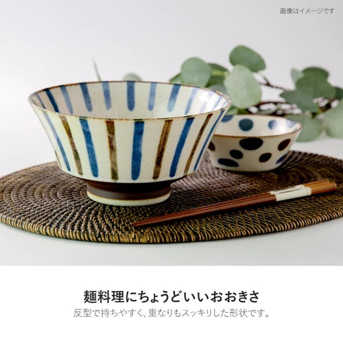 日本製 ❘ 南風系列和風湯麵碗 (18cm)