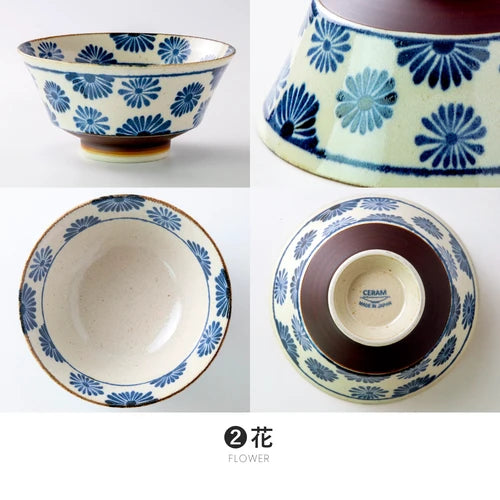 日本製 ❘ 南風系列和風湯麵碗 (18cm)