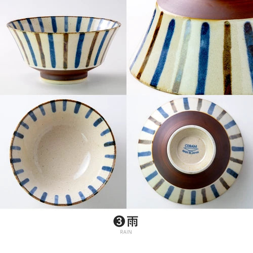 日本製 ❘ 南風系列和風湯麵碗 (18cm)