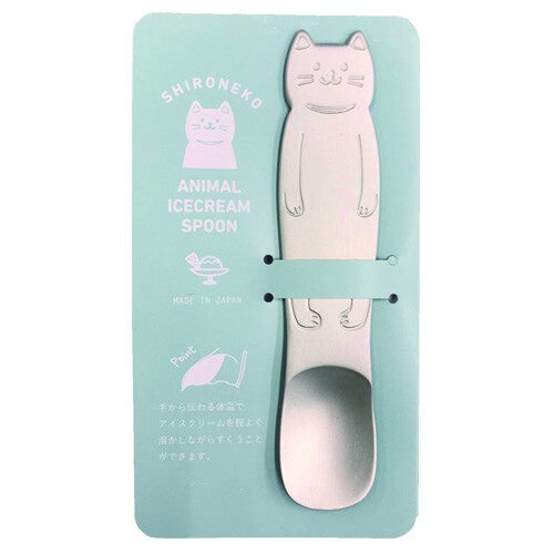 日本製 ❘ 鋁製動物雪糕餐匙 (9.5cm)