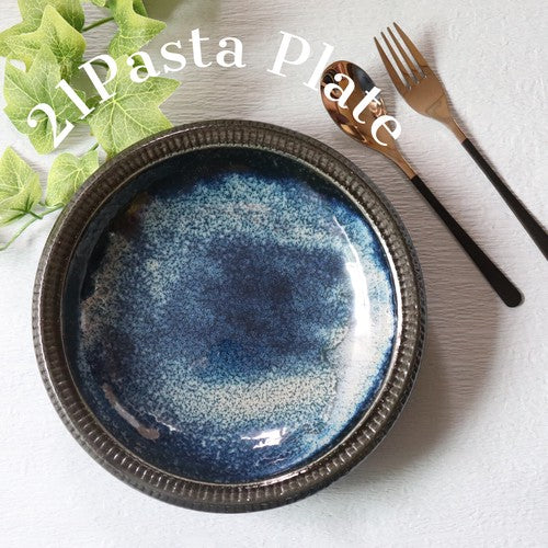 日本製 ❘ 深海系列美濃燒餐碟 (21.2cm)