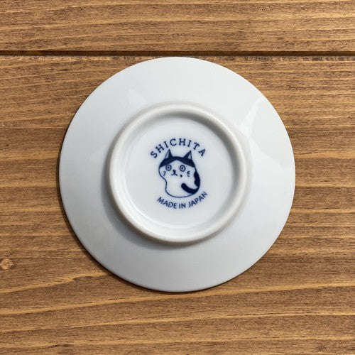 日本製 ❘ Shichita貓咪美濃燒小碟 (8cm)