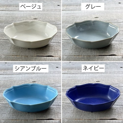 日本製 ❘ Cardle系列復古風美濃燒橢圓形餐碗