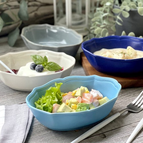 日本製 ❘ Cardle系列復古風美濃燒橢圓形餐碗