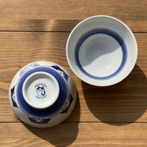 日本製 ❘ Shichita貓咪美濃燒餐碗 (11cm)