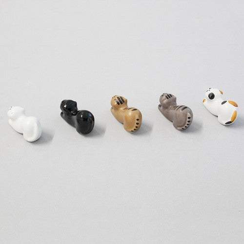 日本製 ❘ 貓咪波佐見燒瓷器筷子架