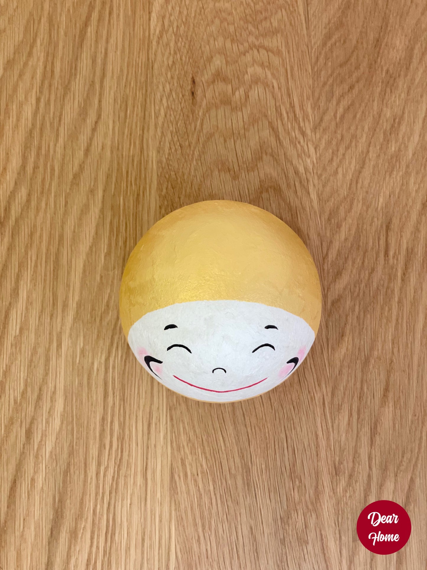 日本製 ❘ 日本和紙微笑達摩 (金色)