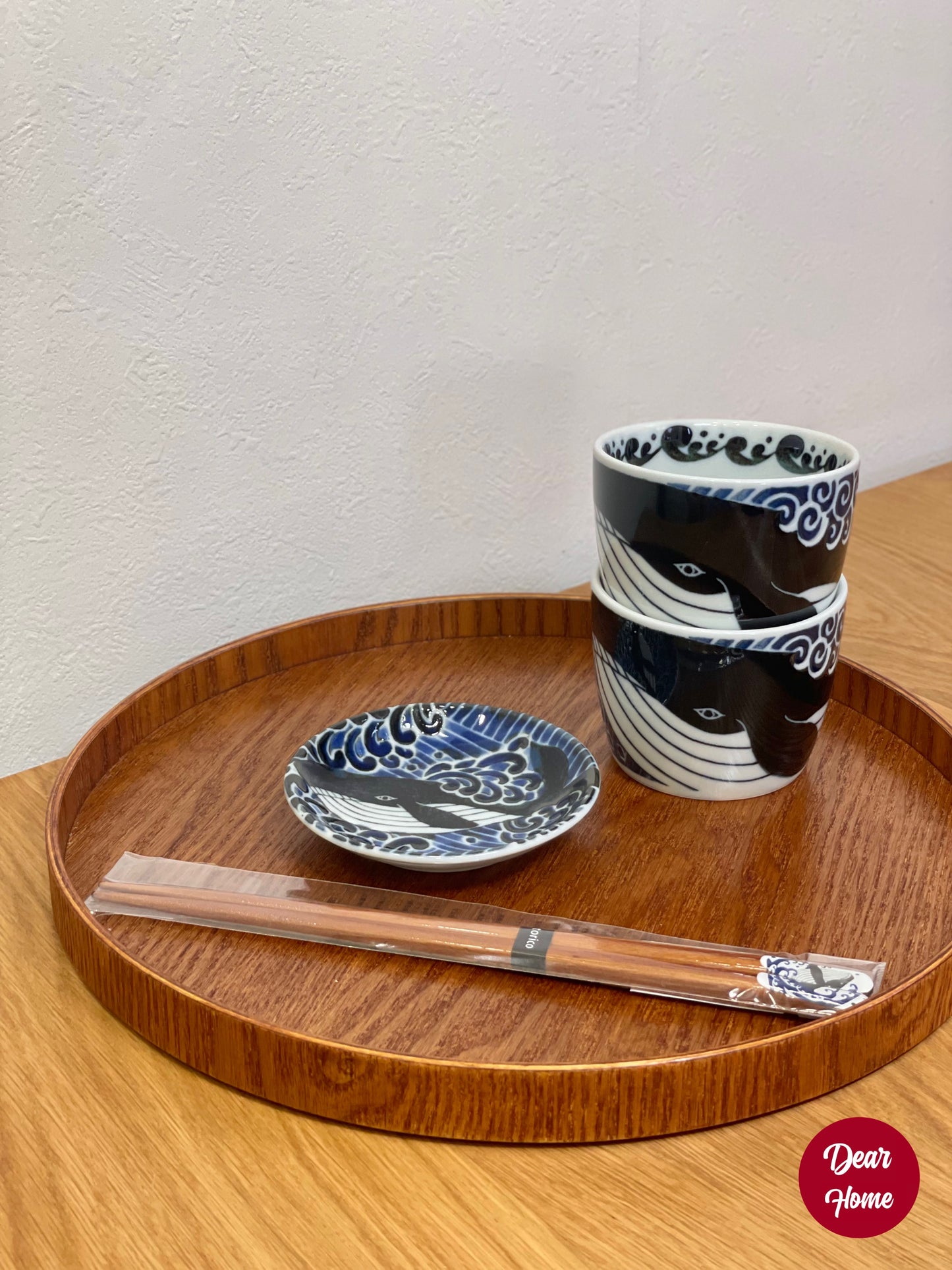 日本製 ❘ 白浪鯨系列美濃燒小碟 (10cm)