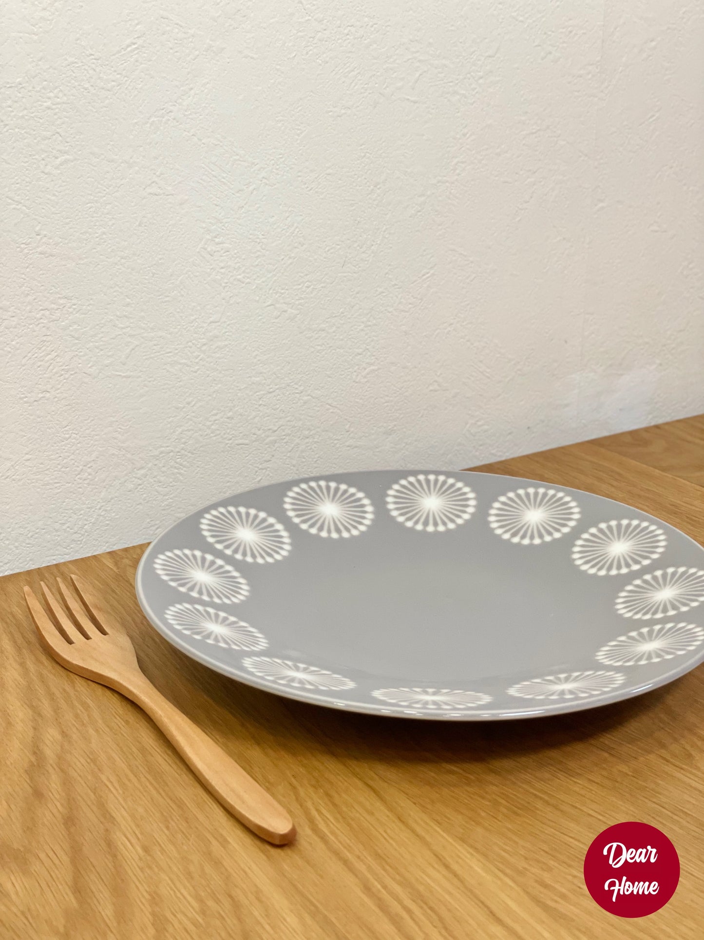 日本製 ❘ Moco系列蒲公英美濃燒餐碟 (22.2cm)