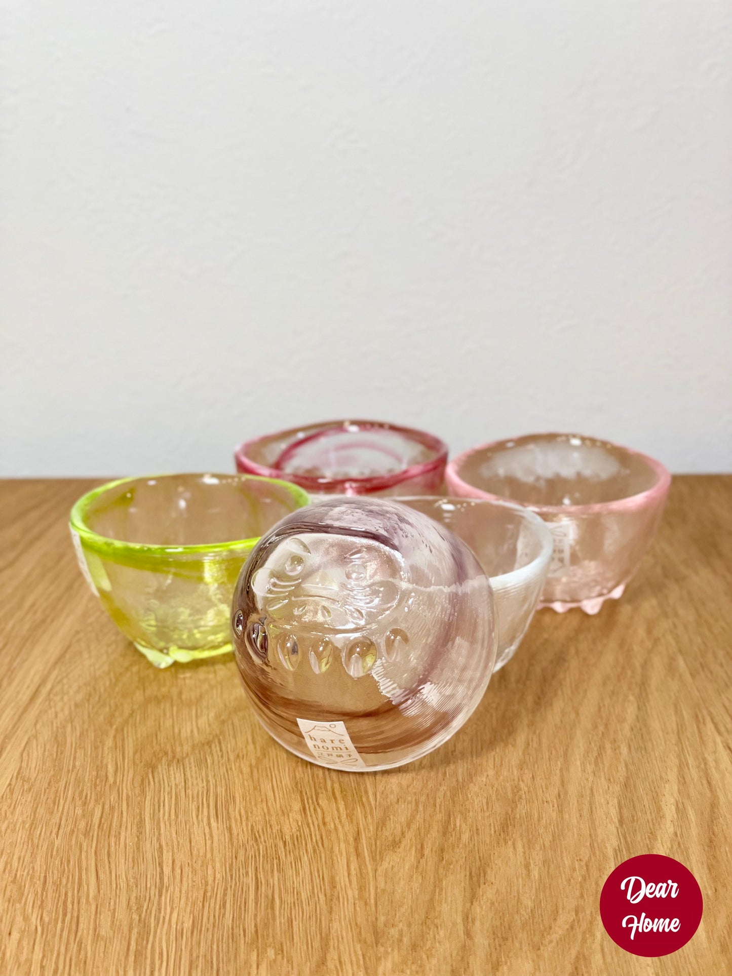 日本製 ❘ 江戶硝子達摩玻璃杯 (70ml)