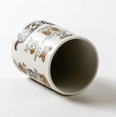 日本製 ❘ Monoshiri系列美濃燒小狗茶杯 (260ml)