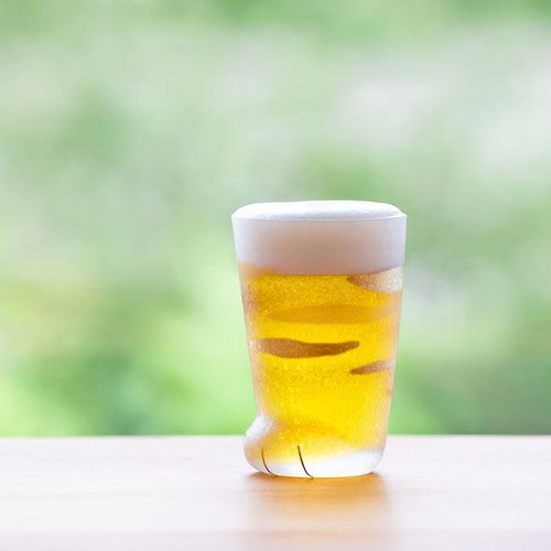 日本製 ❘ Coconeco系列叢林大貓金箔貓腳杯 (300ml)