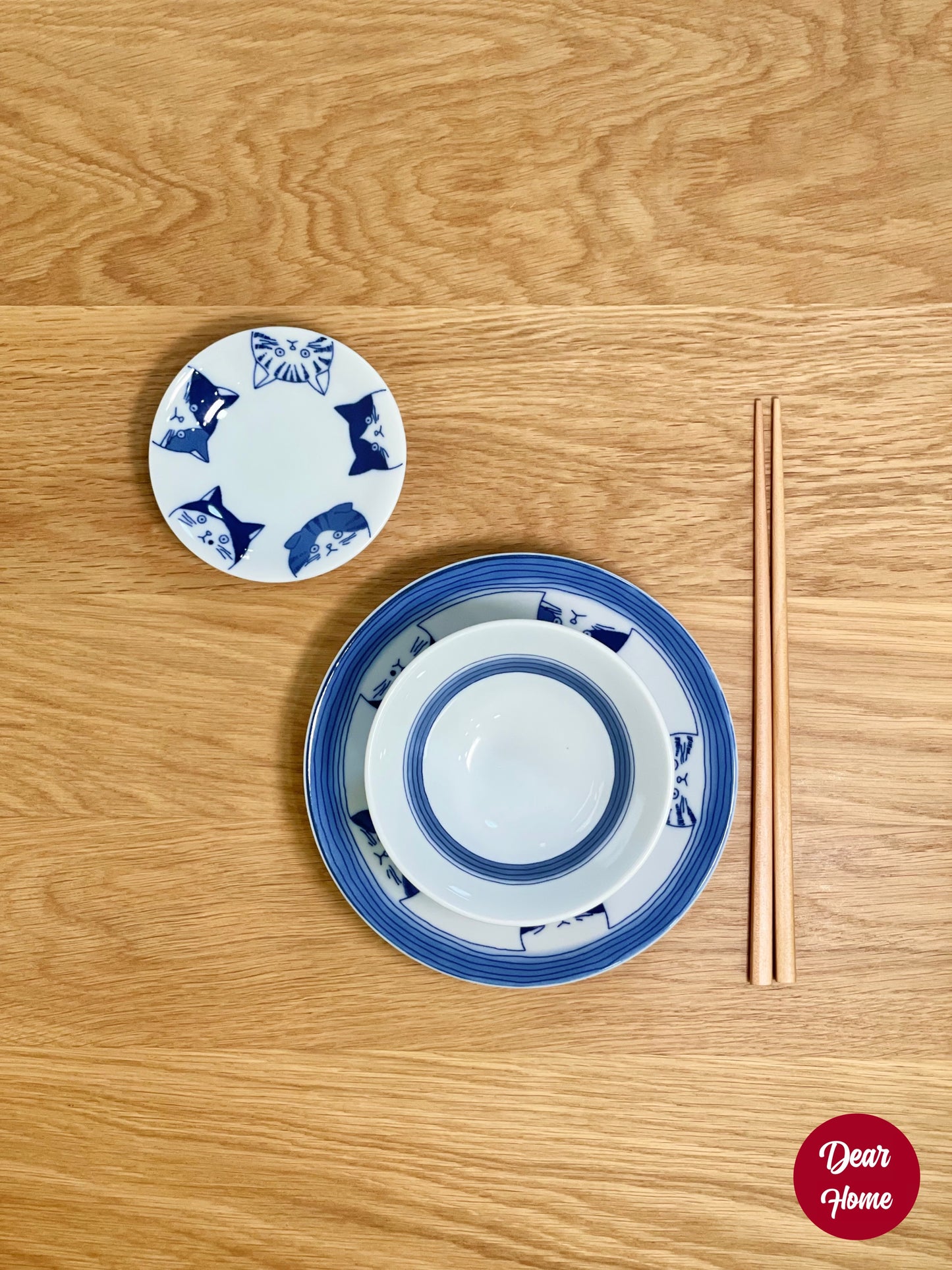 日本製 ❘ Shichita貓咪美濃燒餐碗 (11cm)