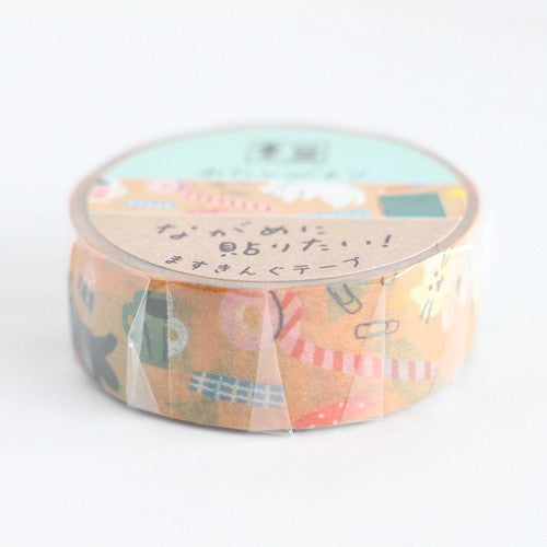 日本製 ❘ 古川紙工和紙膠紙 (貓咪文具)