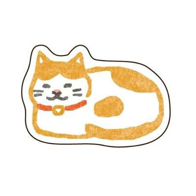 日本製 ❘ 古川紙工和紙貼紙 (貓咪)