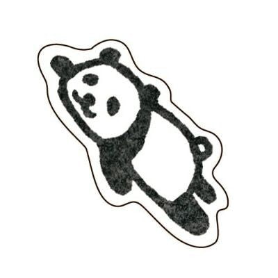 日本製 ❘ 古川紙工和紙貼紙 (熊貓)
