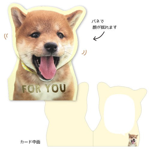 日本製 ❘ 柴犬彈彈多用途卡