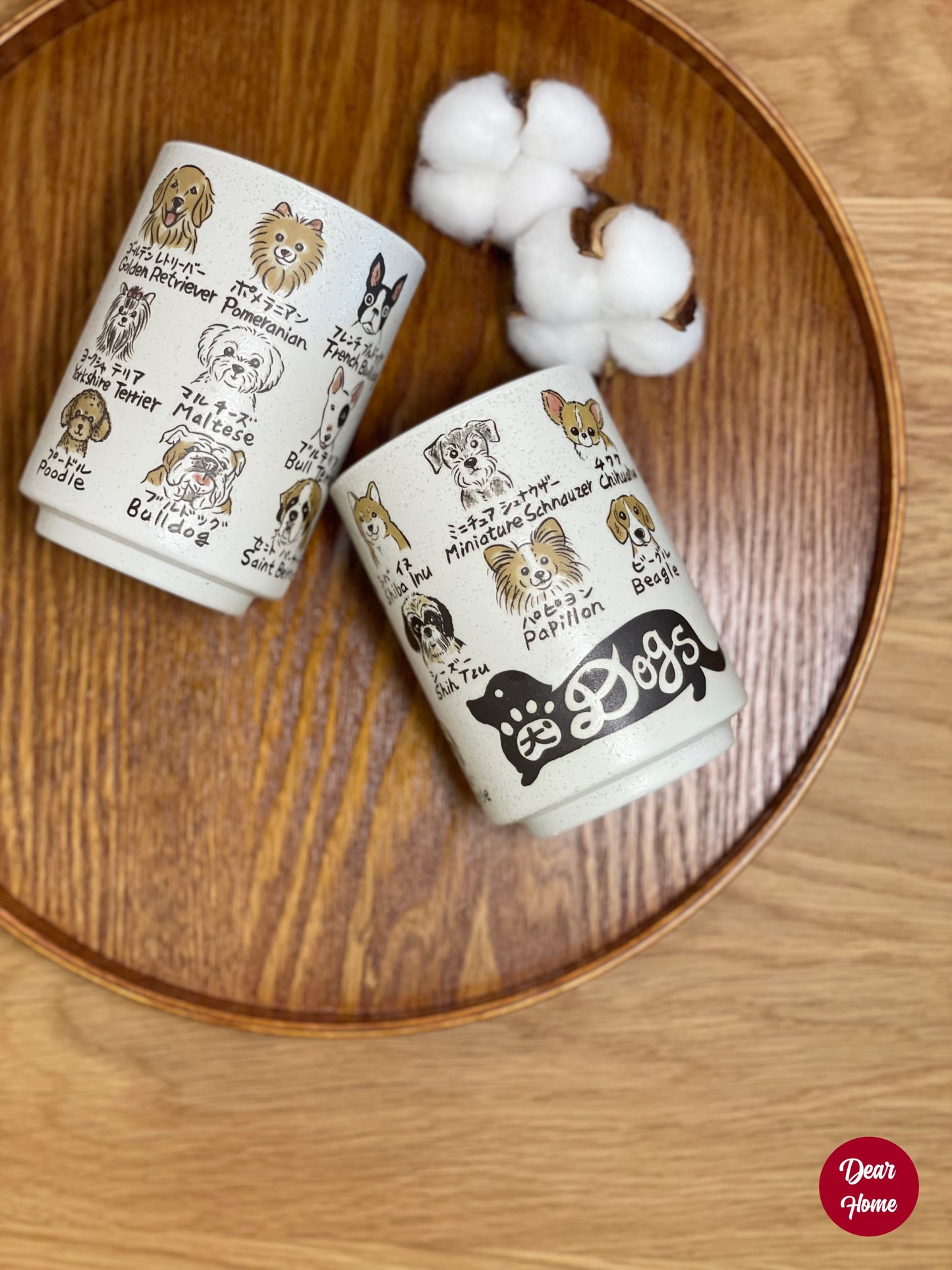 日本製 ❘ Monoshiri系列美濃燒小狗茶杯 (260ml)