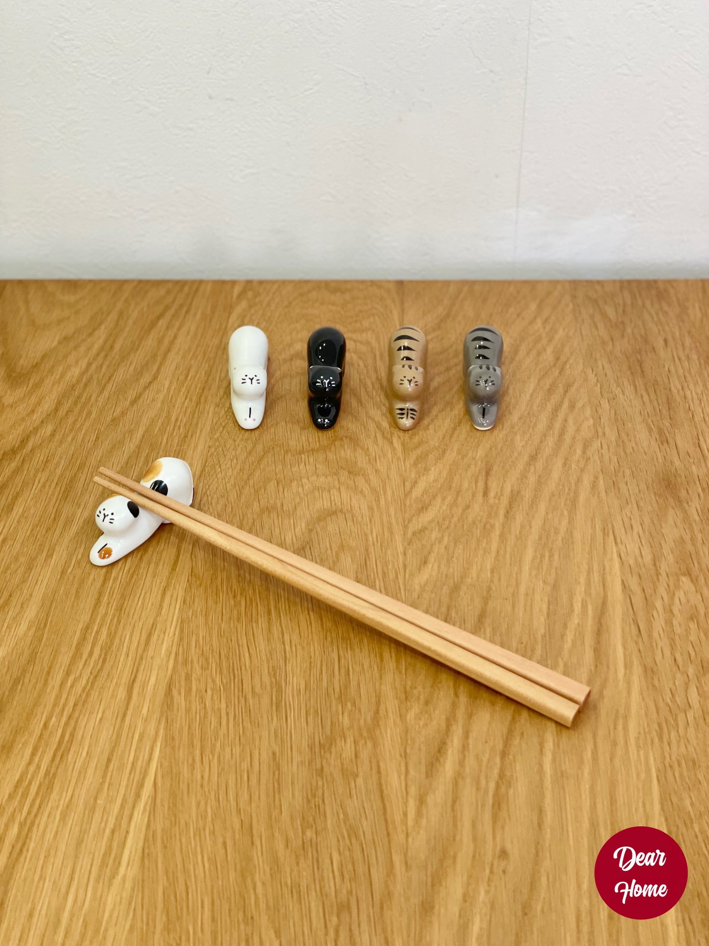 日本製 ❘ 貓咪波佐見燒瓷器筷子架