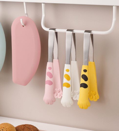 日本製 ❘ 抗菌耐熱貓爪食物夾 (24cm)