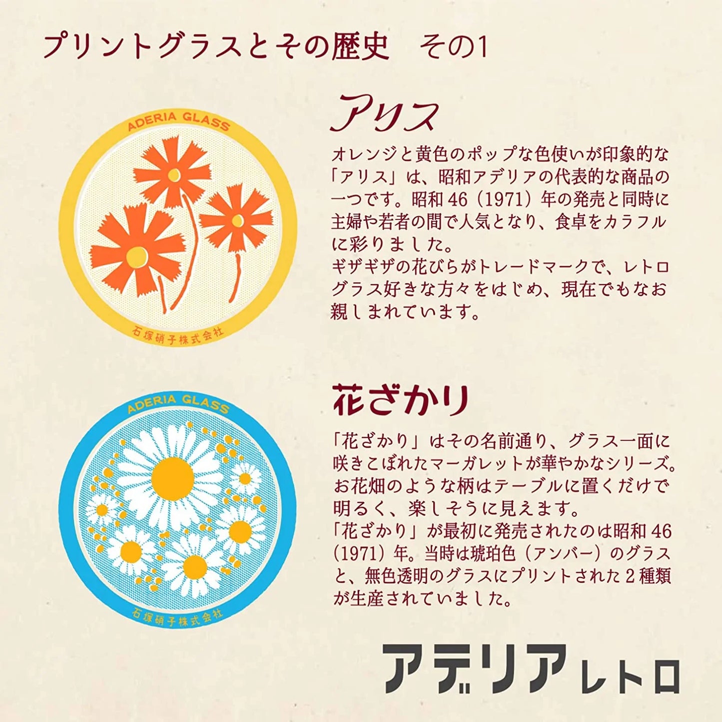 日本製 ❘ Aderia Retro昭和復古玻璃儲物瓶 (375ml)