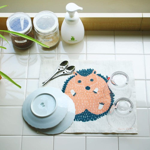 日本製 ❘ Kata Kata植物纖維強力抹布 (刺蝟)