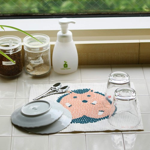 日本製 ❘ Kata Kata植物纖維強力抹布 (刺蝟)