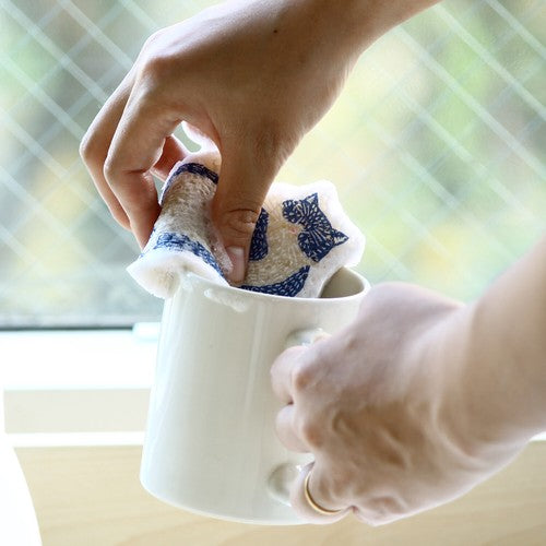 日本製 ❘ Kata Kata植物纖維清潔海綿 (貓咪)