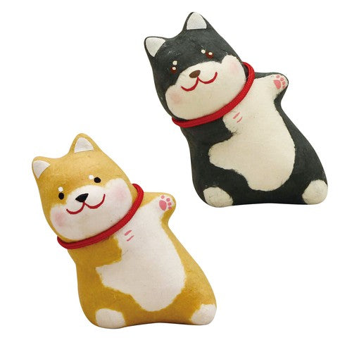 日本製 ❘ 日本和紙偷看柴犬