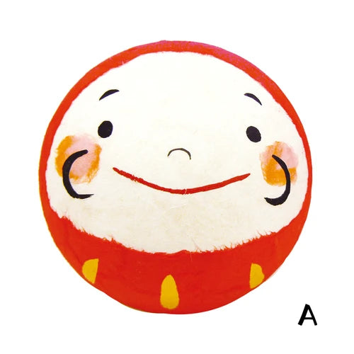 日本製 ❘ 日本和紙微笑達摩 (紅色)
