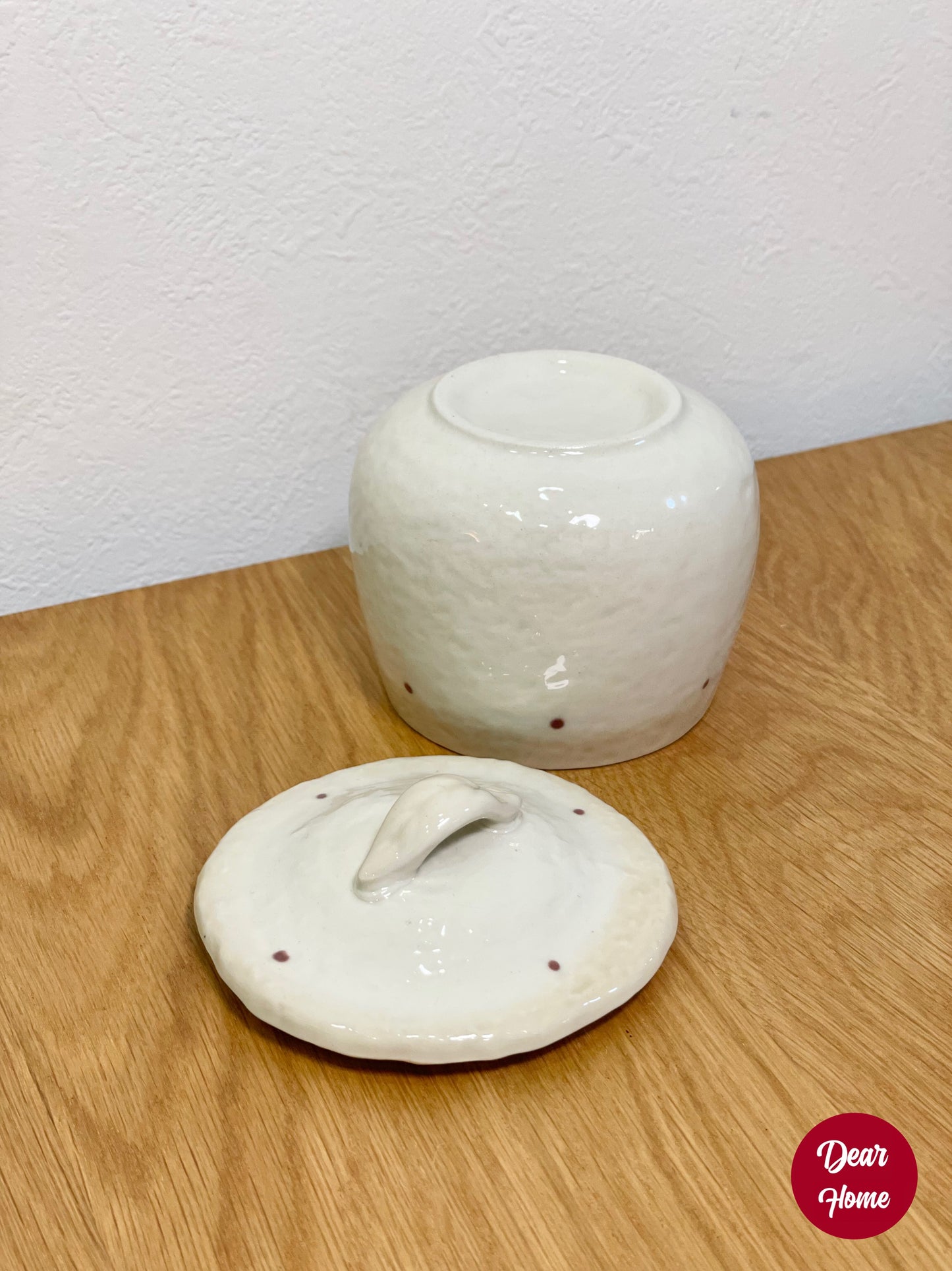 日本製 ❘ 可愛波點美濃燒茶碗蒸 (9cm)